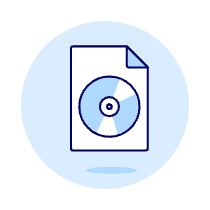 Format File Cd Illustration from UX Duotone Set