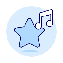 Favorite Playlist Illustration from UX Duotone Set