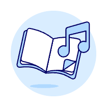 Theory Playlist Illustration from UX Duotone Set