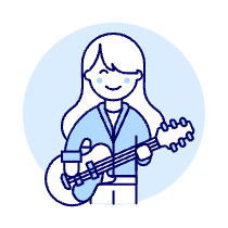 Singer Rocker 6 Illustration from UX Duotone Set