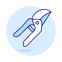 Gardening Shears Illustration from UX Duotone Set