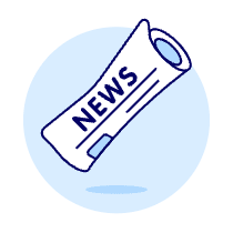Newspaper Illustration from UX Duotone Set