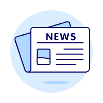 Newspaper Illustration from UX Duotone Set