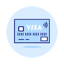Visa Card Broken 1 Illustration from UX Duotone Set