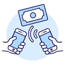 NFC Transfer 1 Illustration from UX Duotone Set
