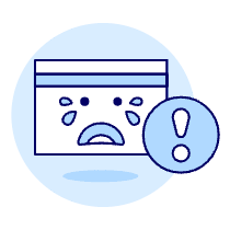 Credit Card Cry 1 Illustration from UX Duotone Set