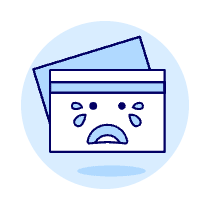 Credit Card Cry 2 Illustration from UX Duotone Set