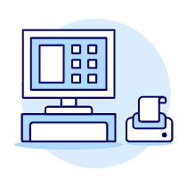Cashier Closed Illustration from UX Duotone Set