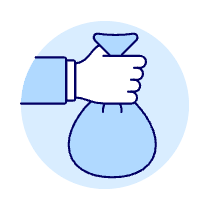 Money Bag 4 Illustration from UX Duotone Set