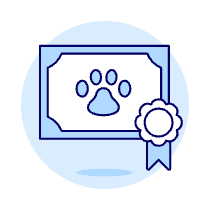 Pet Certificate 2 Illustration from UX Duotone Set