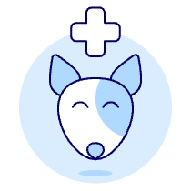 Dog Health Illustration from UX Duotone Set