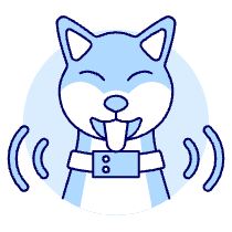 Dog Smart Collar Illustration from UX Duotone Set