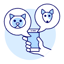 Pet Tracker 1 Illustration from UX Duotone Set