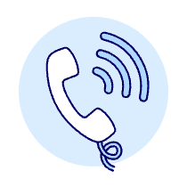 Call Speaking Illustration from UX Duotone Set