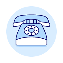 Vintage Telephone Illustration from UX Duotone Set