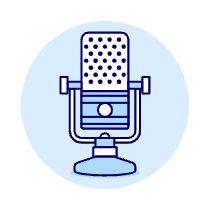 Microphone 4 Illustration from UX Duotone Set