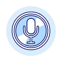 Microphone Record Illustration from UX Duotone Set