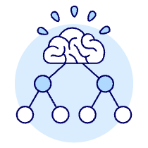 Brain Mind Map Illustration from UX Duotone Set