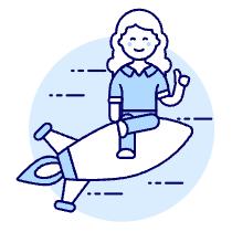 Startup People 5 Illustration from UX Duotone Set