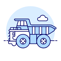 Haul Truck 1 Illustration from UX Duotone Set