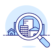 Find Property Illustration from UX Duotone Set