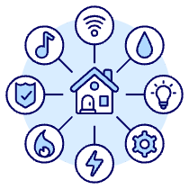House Info Illustration from UX Duotone Set