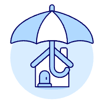 House Insurance Illustration from UX Duotone Set