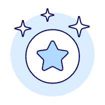 Circle Coin Sparkle Illustration from UX Duotone Set