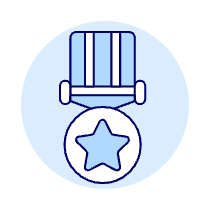 Medal Coin Star Illustration from UX Duotone Set