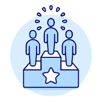 Podium User 1 Illustration from UX Duotone Set