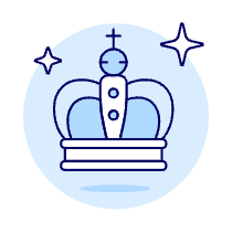 Crown Sparkling Illustration from UX Duotone Set