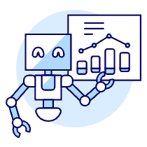 Analysis Robot Illustration from UX Duotone Set