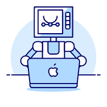 Artist Robot 1 Illustration from UX Duotone Set