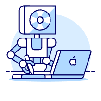 Artist Robot 2 Illustration from UX Duotone Set