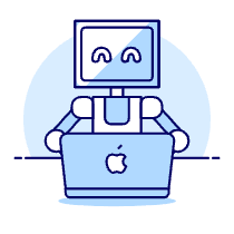 Machine Learning 1 Illustration from UX Duotone Set