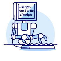Machine Learning 4 Illustration from UX Duotone Set