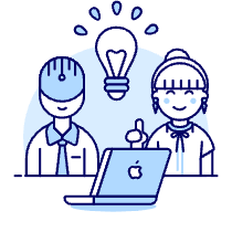 Human Ai Collaboration 4 1 Illustration from UX Duotone Set
