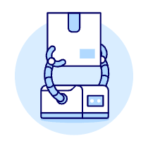 Mobile Robot 2 Illustration from UX Duotone Set