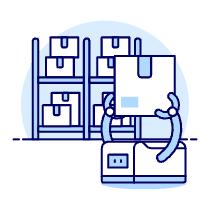 Mobile Robot 3 Illustration from UX Duotone Set