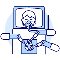 Operation Robot 1 Illustration from UX Duotone Set