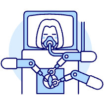 Operation Robot 4 Illustration from UX Duotone Set