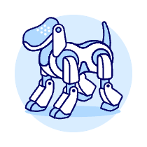 Aibo 2 Illustration from UX Duotone Set