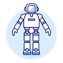Asimo Illustration from UX Duotone Set