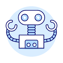 Robot Illustration from UX Duotone Set