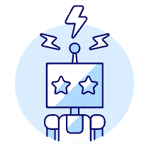 Toy Robot Illustration from UX Duotone Set
