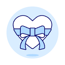 Gift Heart 1 Illustration from UX Duotone Set