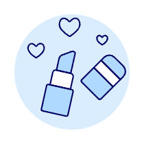 Lipstick Illustration from UX Duotone Set