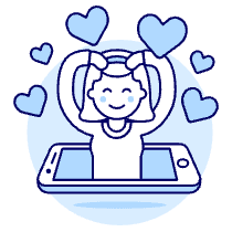 Online Dating 1 6 Illustration from UX Duotone Set