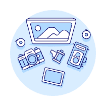 Workspace 6 Illustration from UX Duotone Set