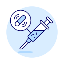 Nanovaccine Illustration from UX Duotone Set